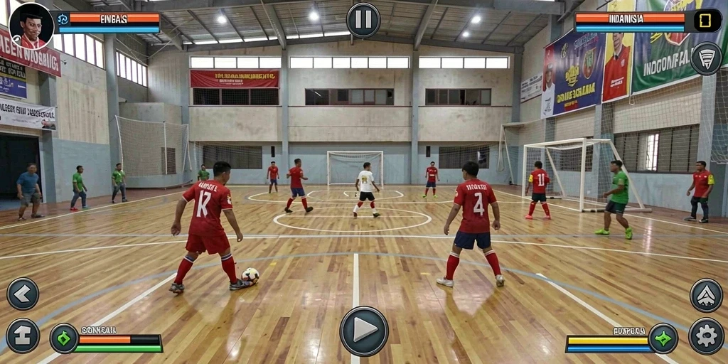 Tampilan antarmuka pengguna yang intuitif dan menarik.