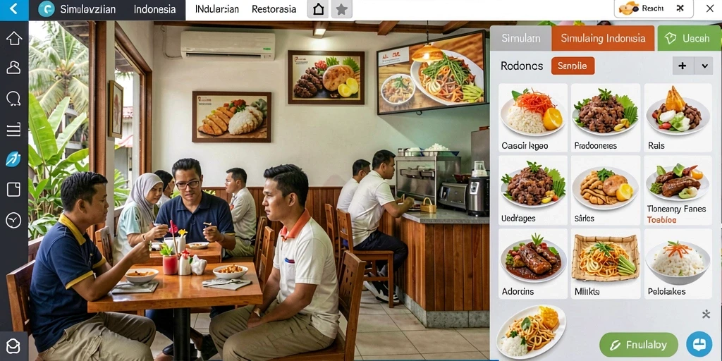 Tangkapan layar menampilkan antarmuka utama 987UP dengan level yang tersedia.