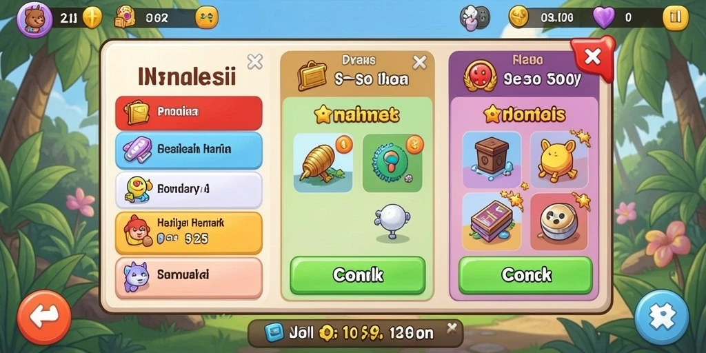 Tampilan grafik yang memukau dan detail.
