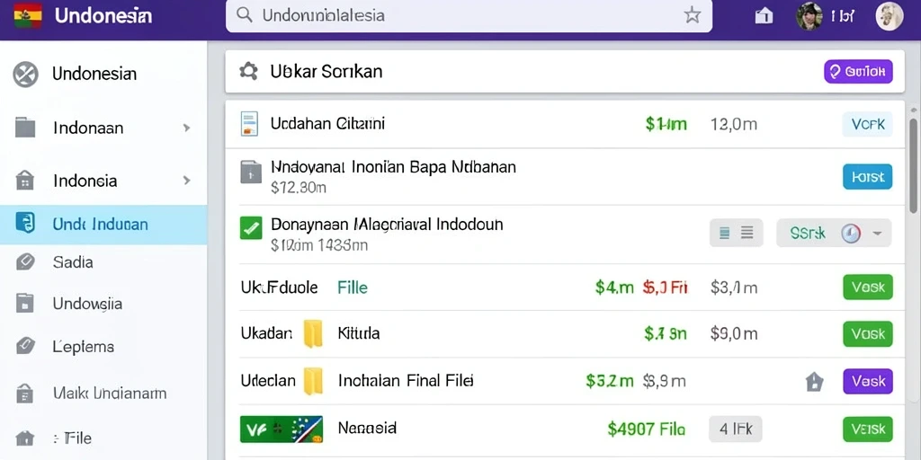 Tampilan antarmuka yang user-friendly dan menarik.