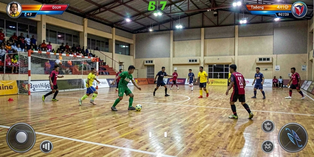 Tampilan utama aplikasi IDRGAME dengan karakter ikonik.