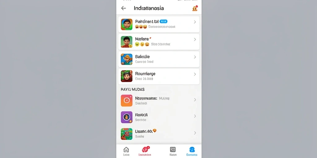 Screenshot menunjukkan gameplay intens dan seru.