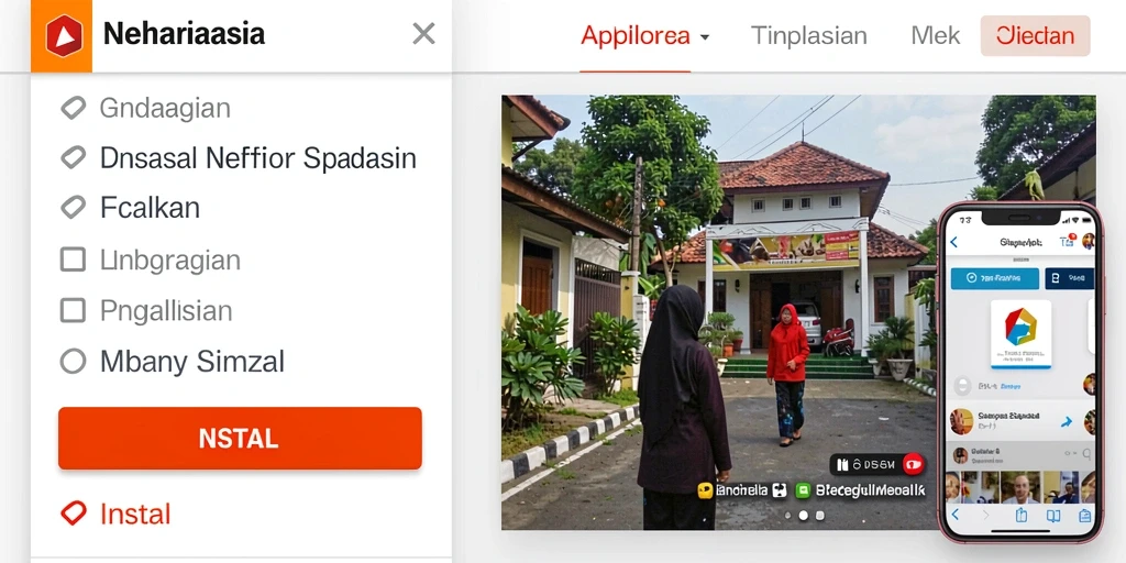 Antarmuka pengguna yang modern dan menarik.