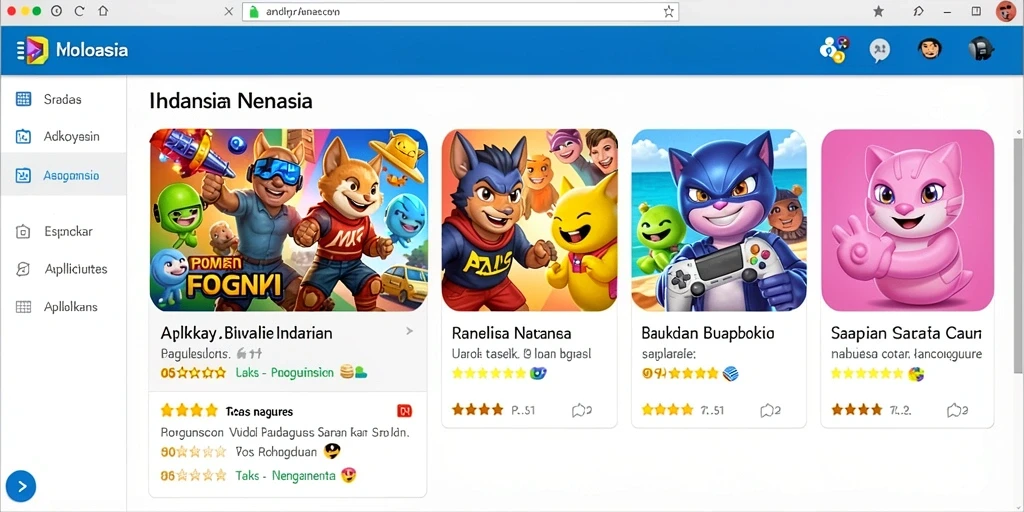 Tangkapan layar menunjukkan aksi seru dalam game.