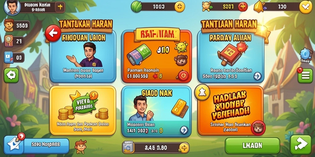 Tampilan antarmuka utama PUCUK4D yang menarik.