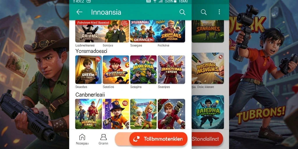 Tampilan antarmuka yang sederhana dan menarik.