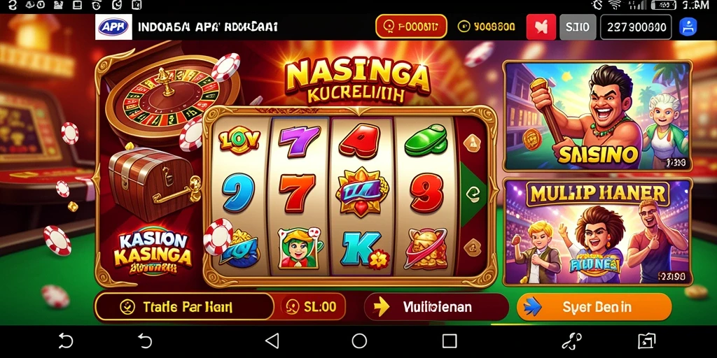 Tangkapan layar menunjukkan karakter utama dalam petualangan.