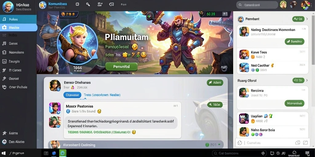 Screenshot 1: Menampilkan karakter utama dalam aksi di dunia RP66.