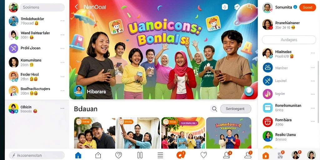 Tampilan antarmuka yang mudah dipahami.