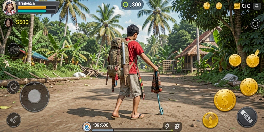 Tampilan antarmuka RPOK yang menarik dan mudah dipahami.