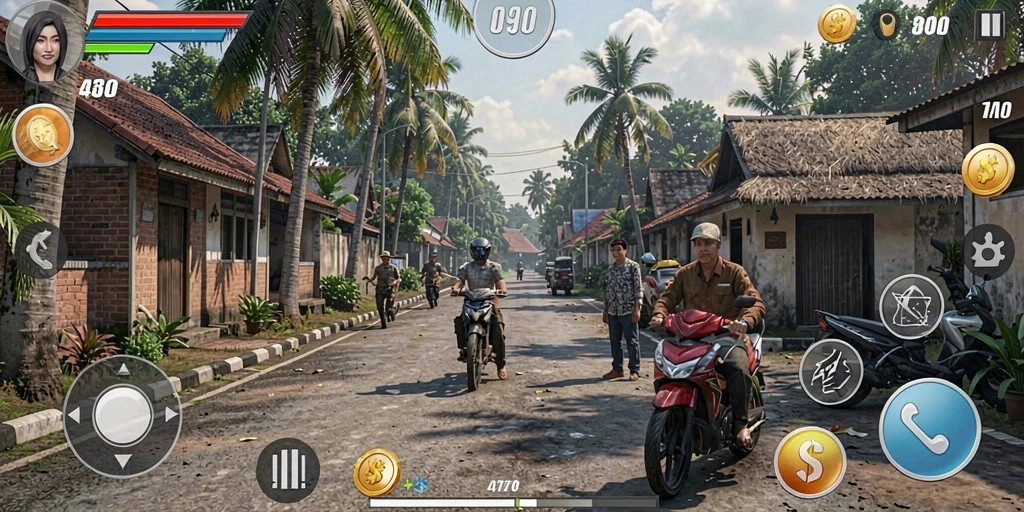 Tampilan antarmuka pengguna yang intuitif dan mudah dipahami.